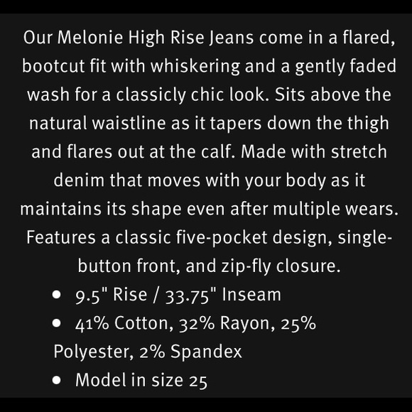 KanCan | Melonie High Rise Bootcut Button Jeans - Picture 7 of 8